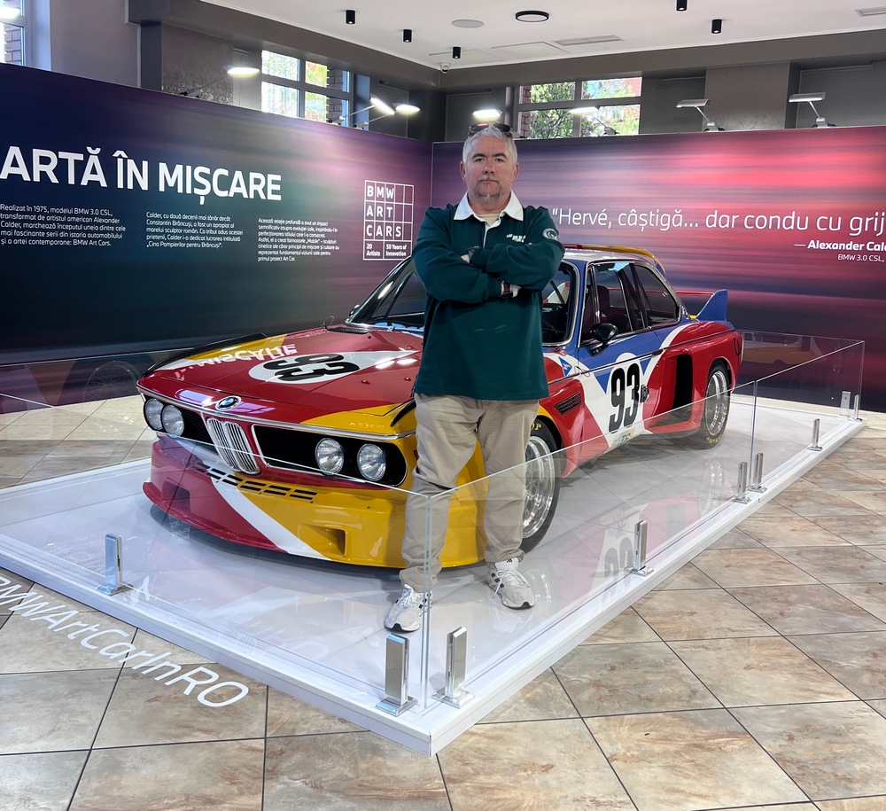 Исторически дебют за арт кола на BMW в Румъния