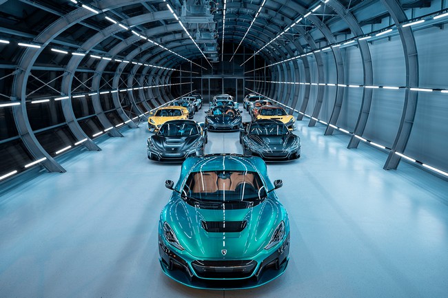 Мотор удари Rimac Nevera в Калифорния