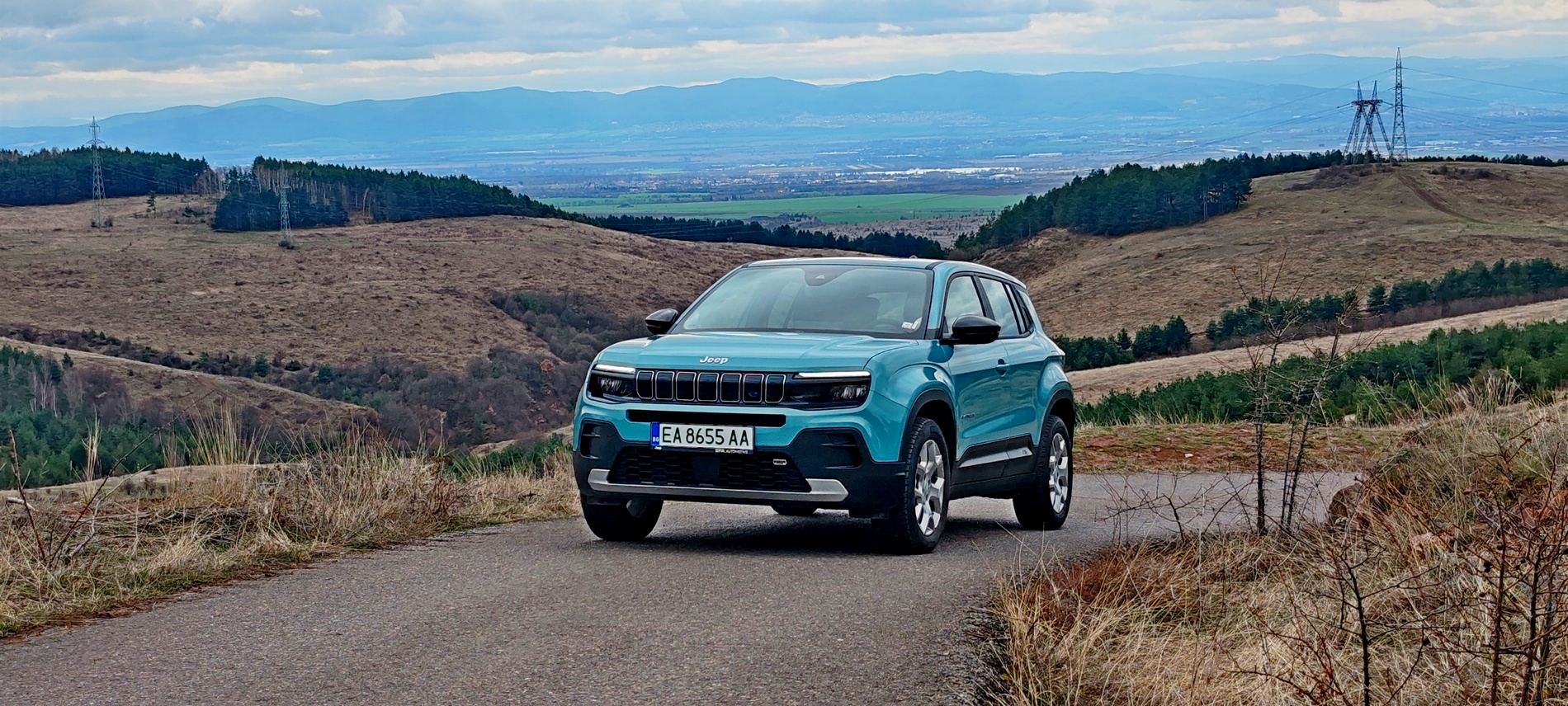 Караме електрическия Jeep Avenger