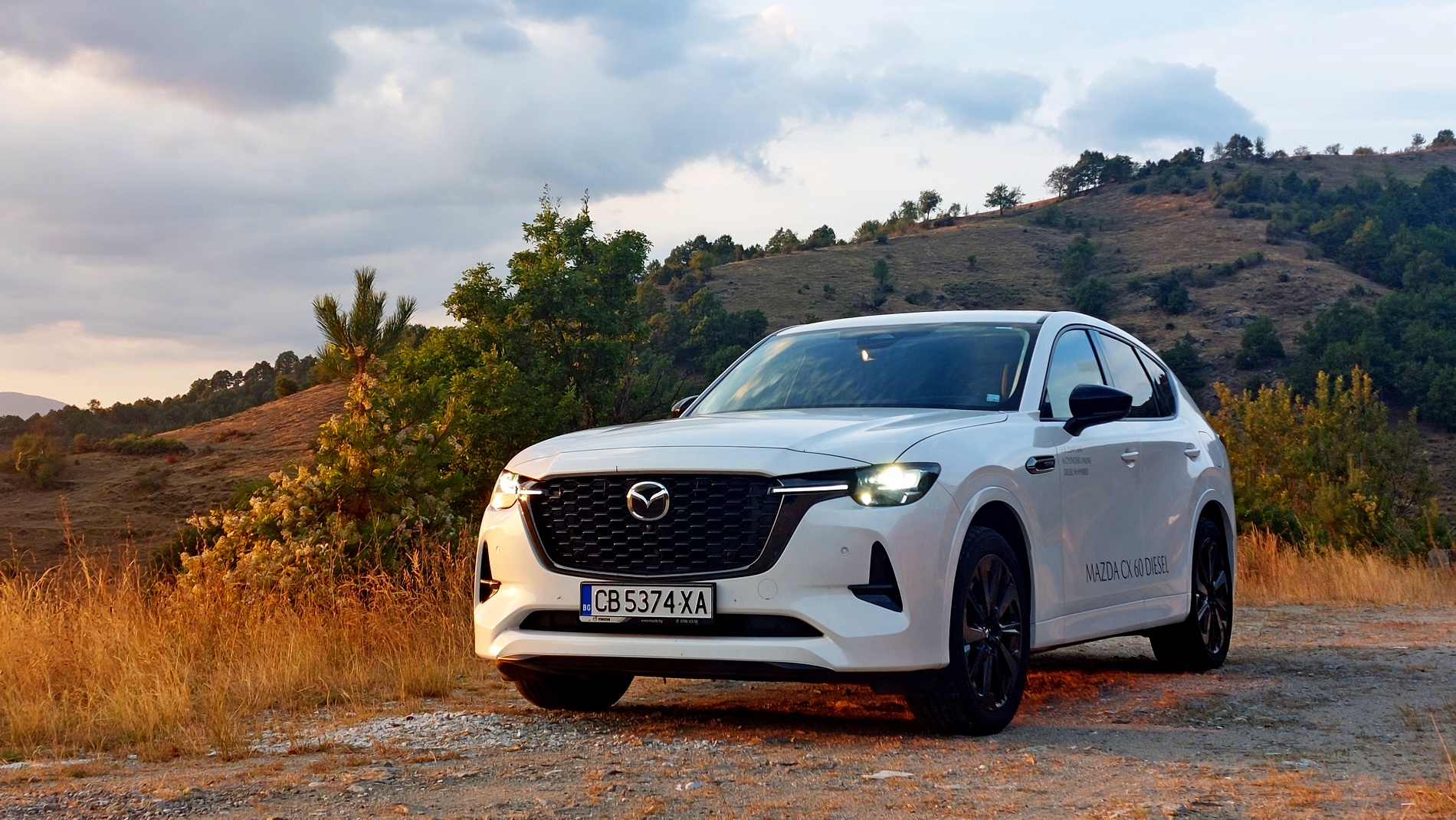 Караме Mazda CX-60 с дизелов шестак