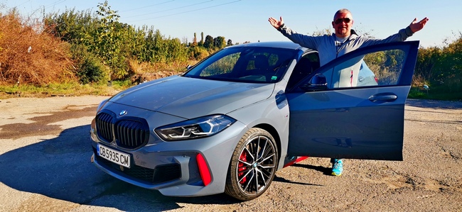 Светотатство или хитър ход, хотхечът с предно предаване BMW 128ti
