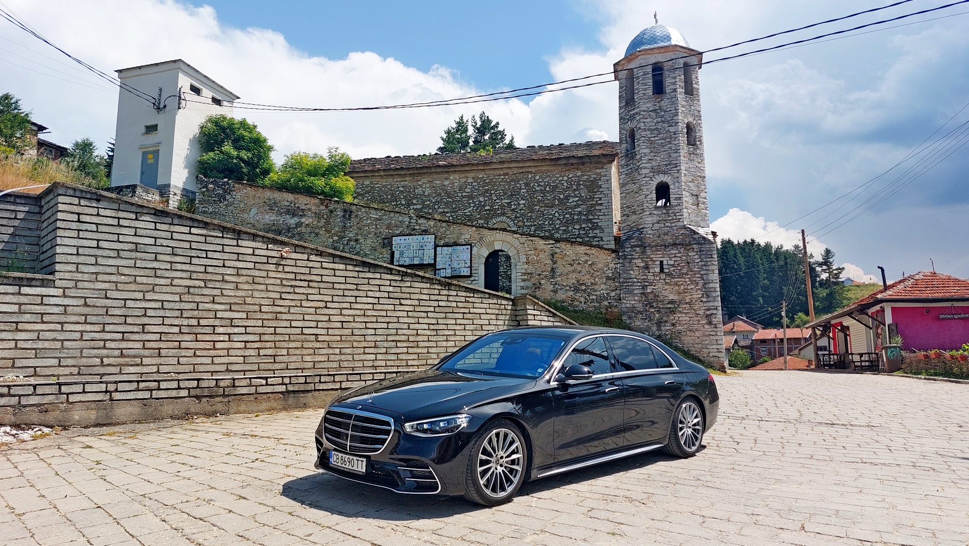 Караме хибридния Mercedes S580e
