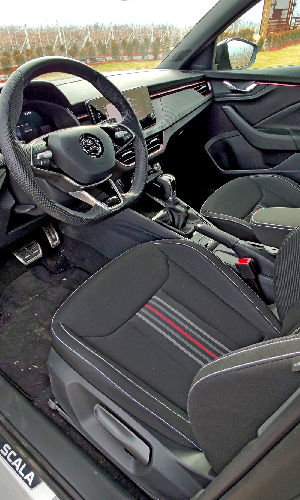 Караме фейслифта на Škoda Scala