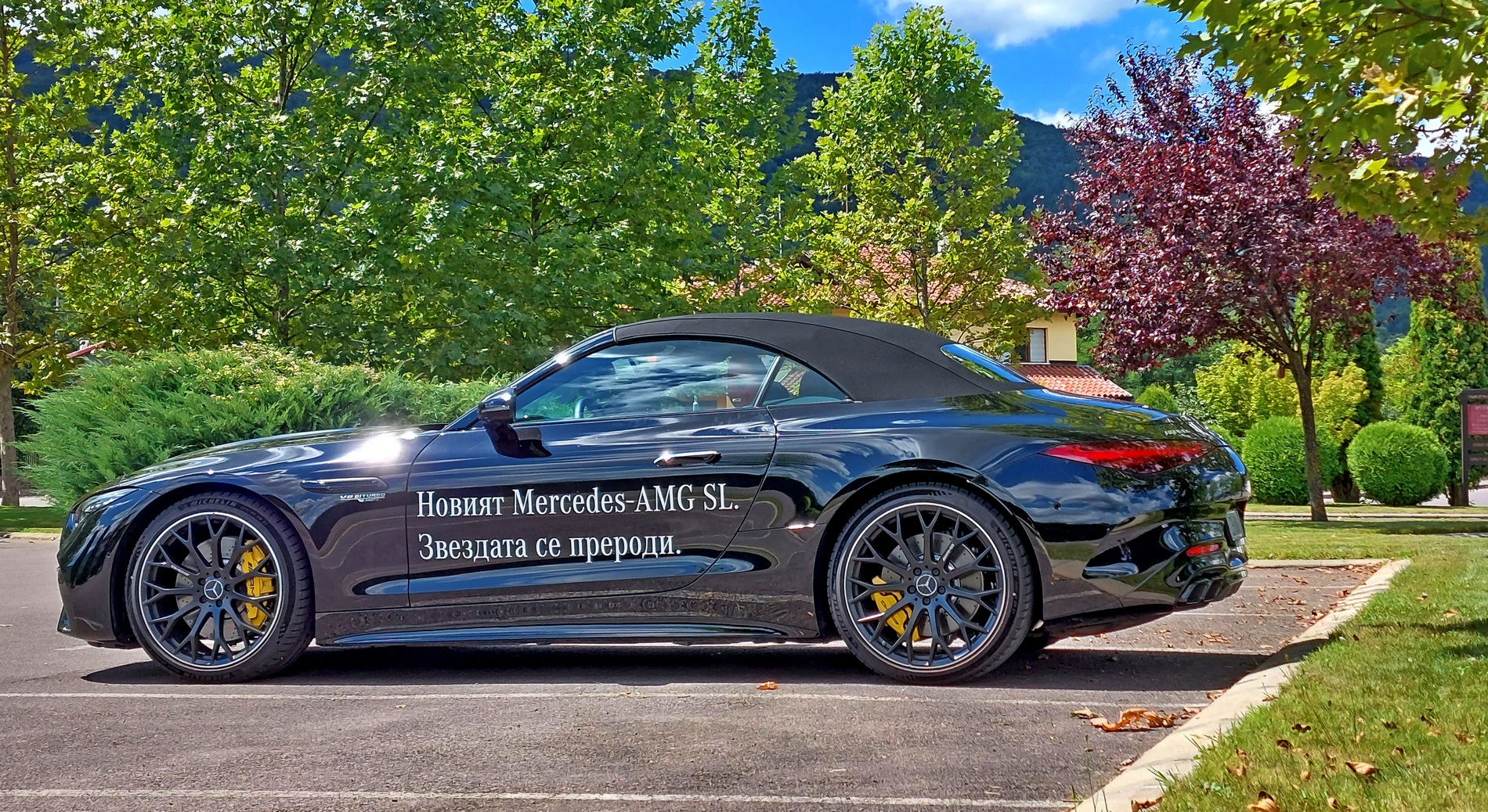 Караме новото поколение Mercedes SL55 AMG 4MATIC+