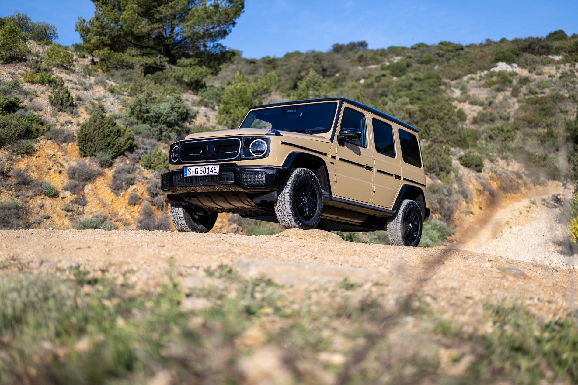 Караме първата електрическа Mercedes G-класа