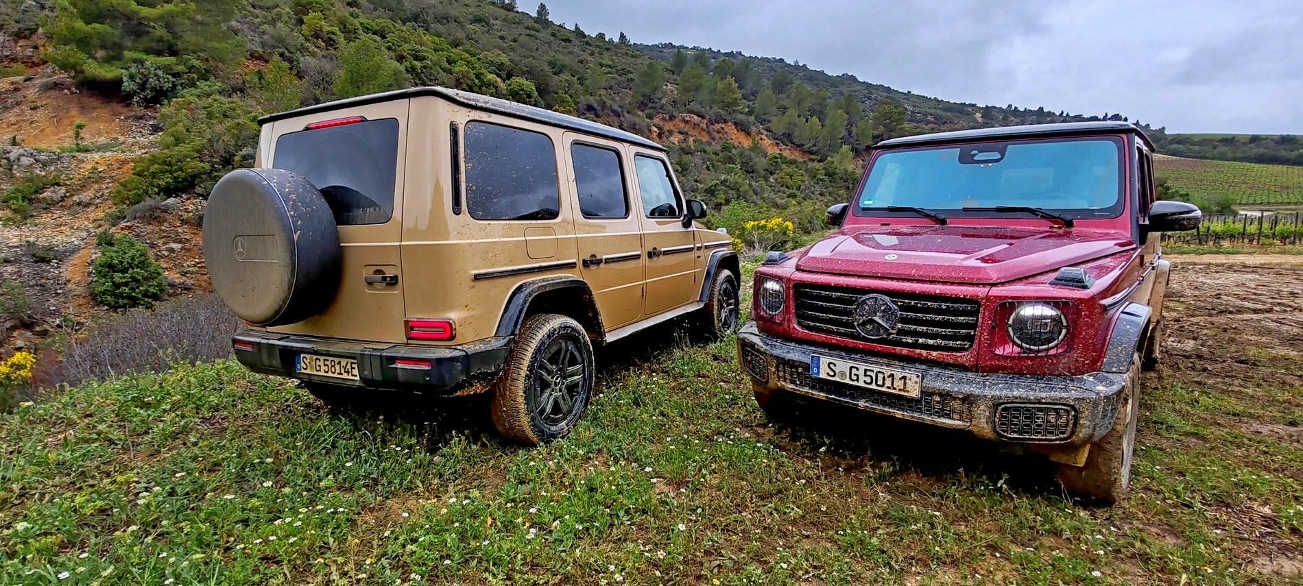 Караме обновената Mercedes G-класа