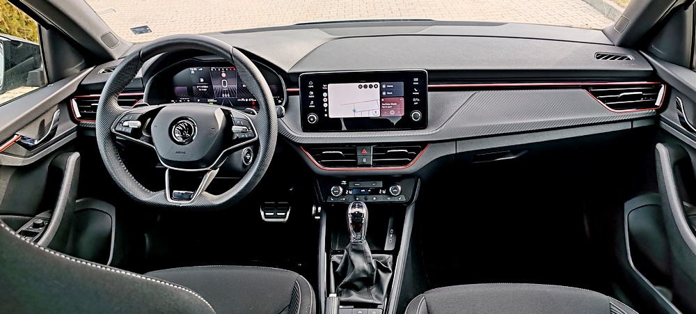 Караме фейслифта на Škoda Scala