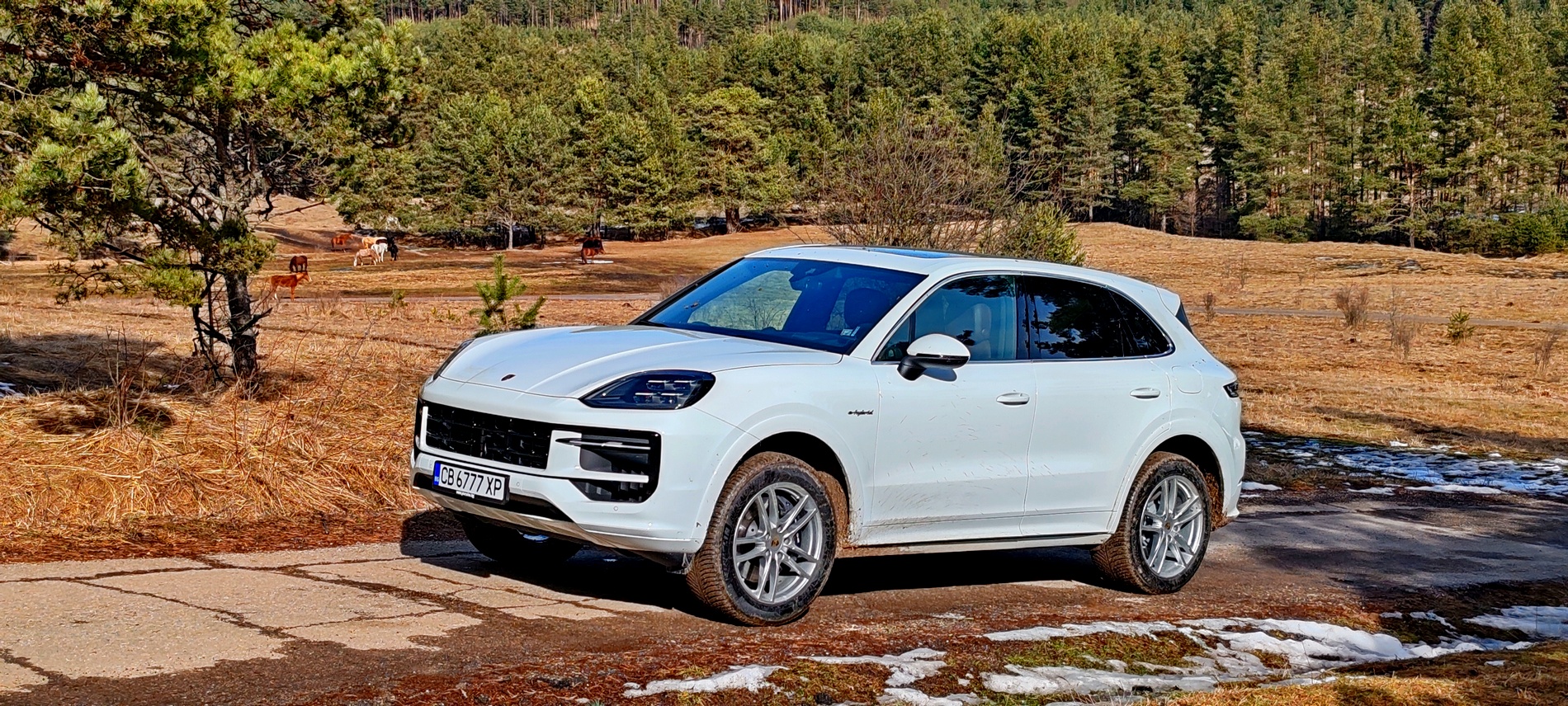 Караме новия Porsche Cayenne плъг-ин хибрид