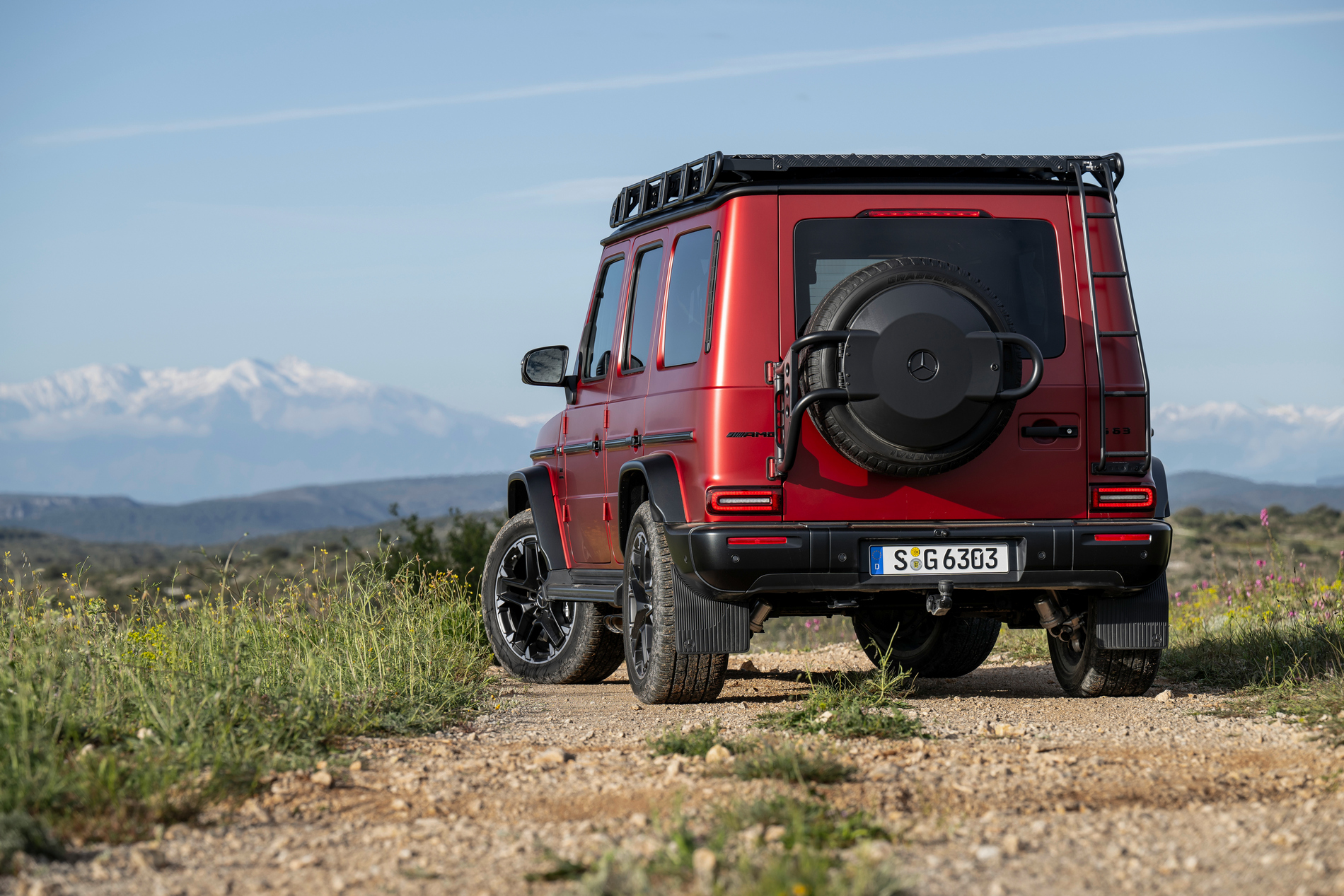 Караме обновената Mercedes G-класа