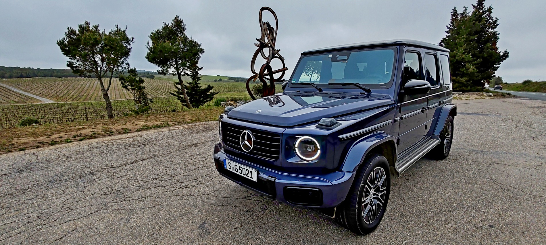 Караме обновената Mercedes G-класа