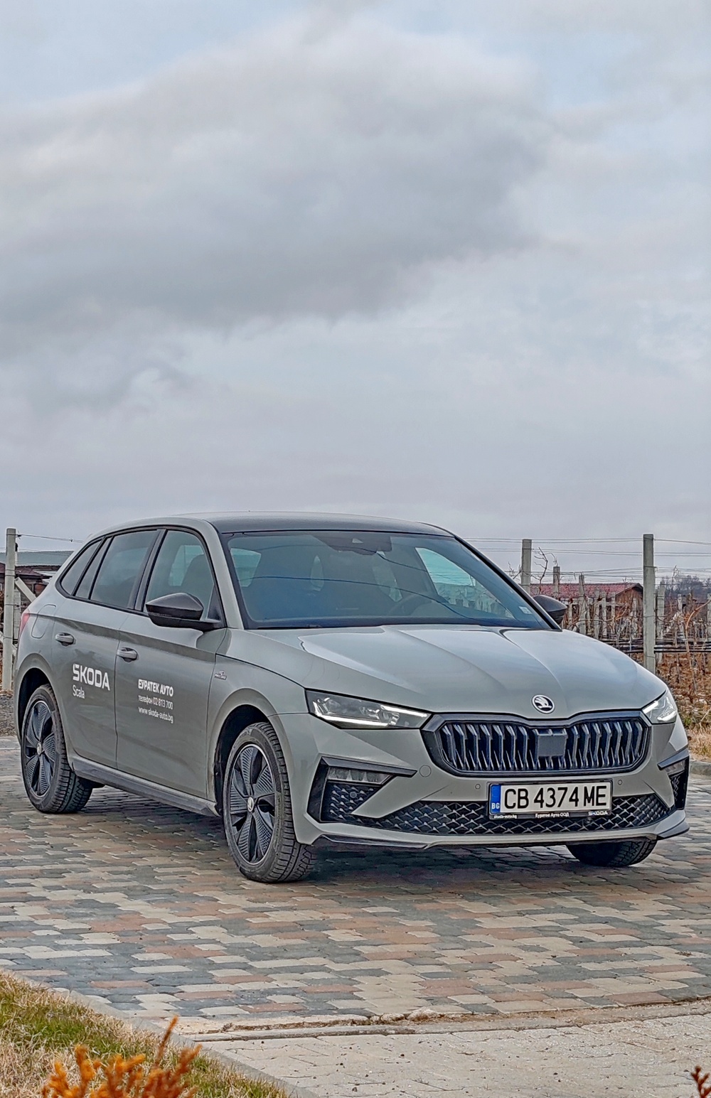 Караме фейслифта на Škoda Scala