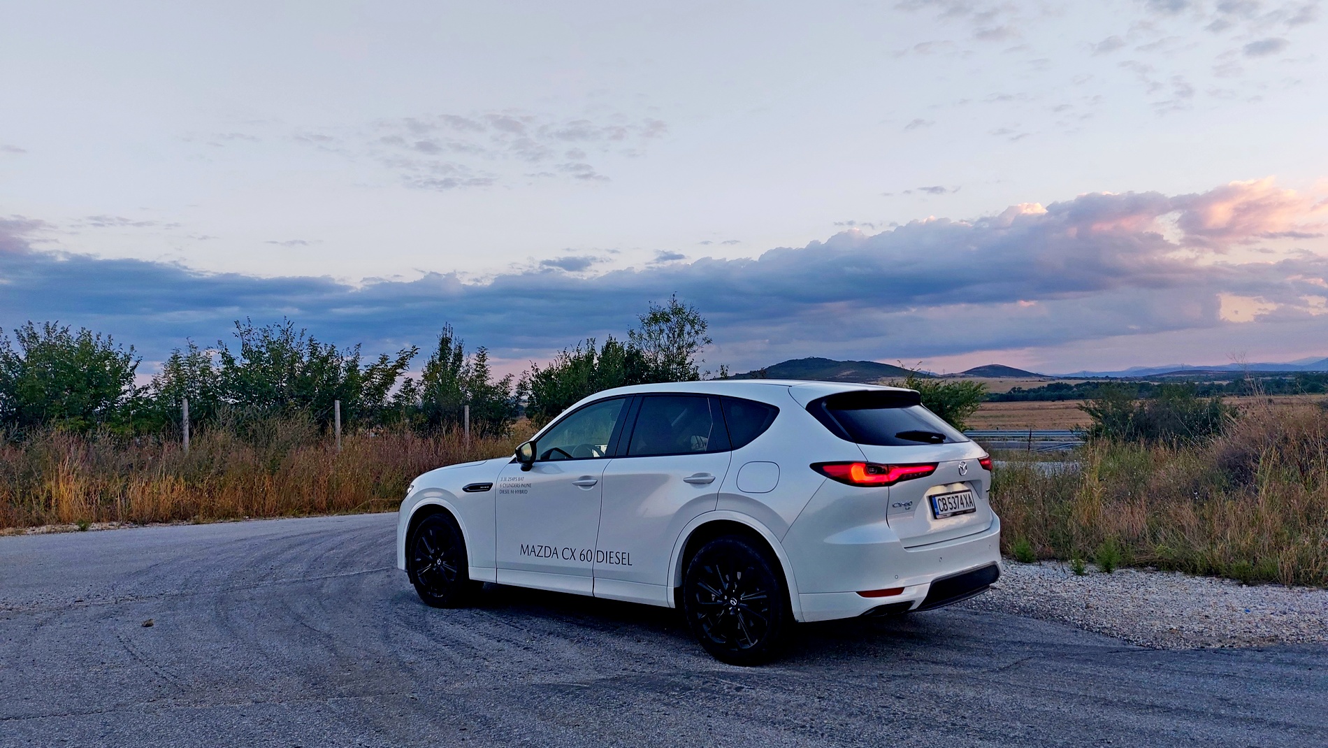 Караме Mazda CX-60 с дизелов шестак