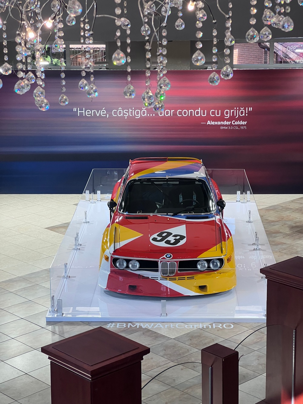 Исторически дебют за арт кола на BMW в Румъния