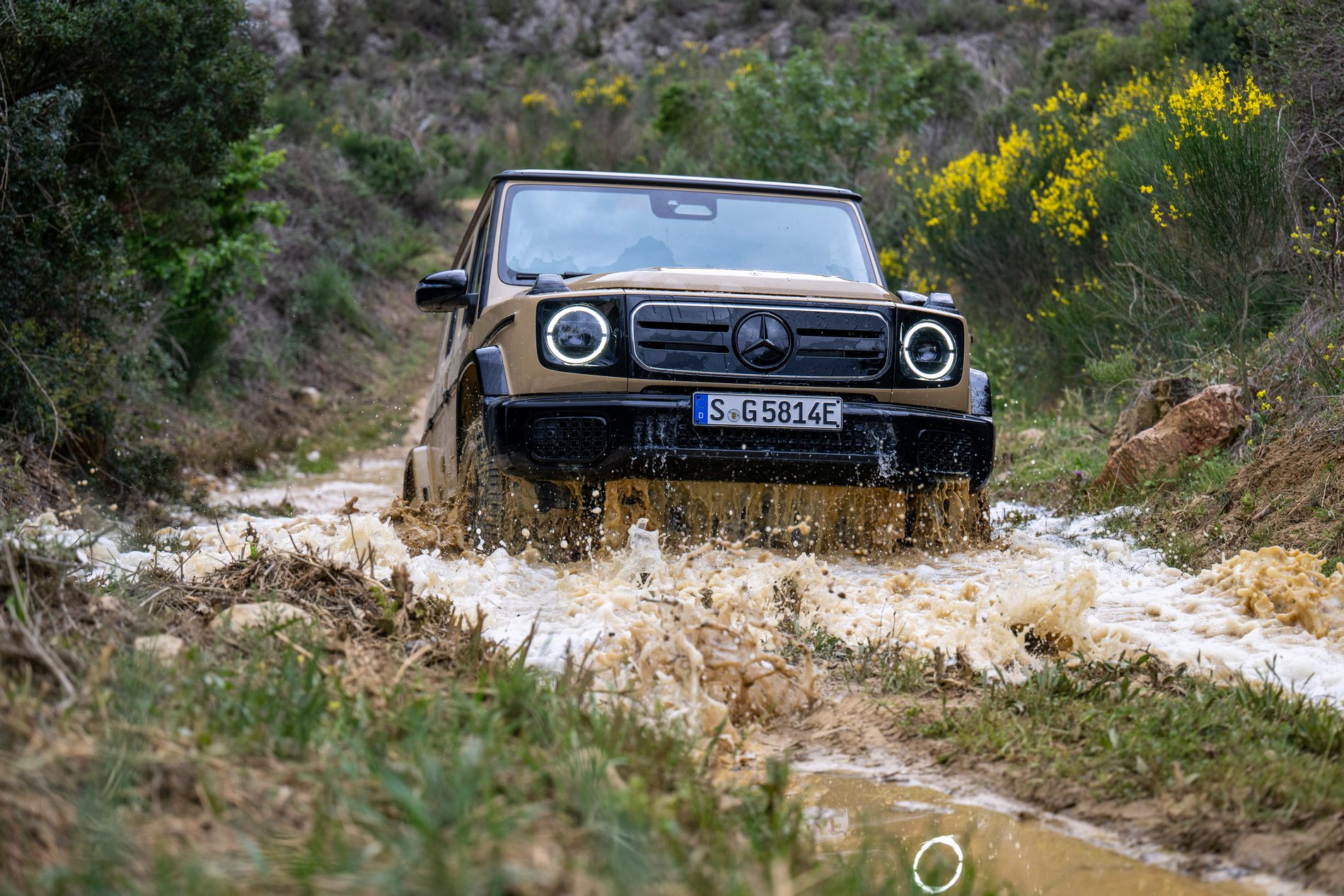 Караме първата електрическа Mercedes G-класа