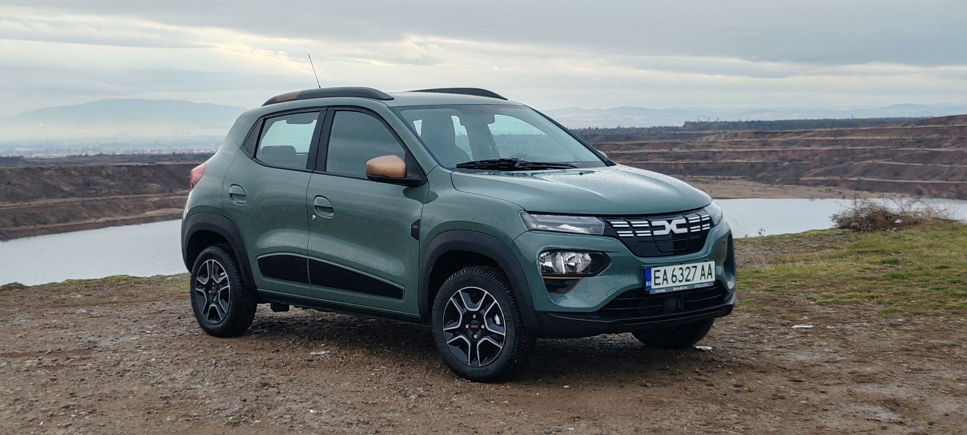 Караме електрическата Dacia Spring Extreme