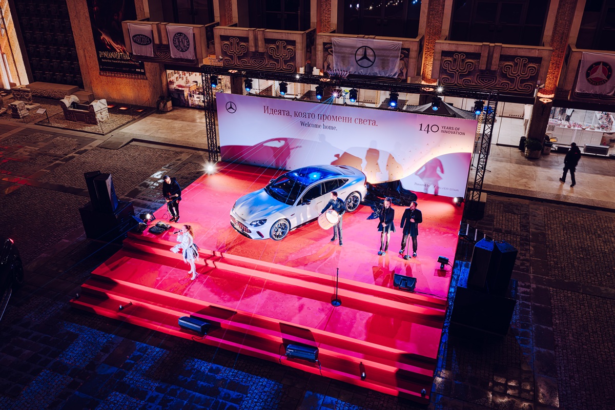 Mercedes-AMG GT 4-Door Coupé дебютира на EXPO 140