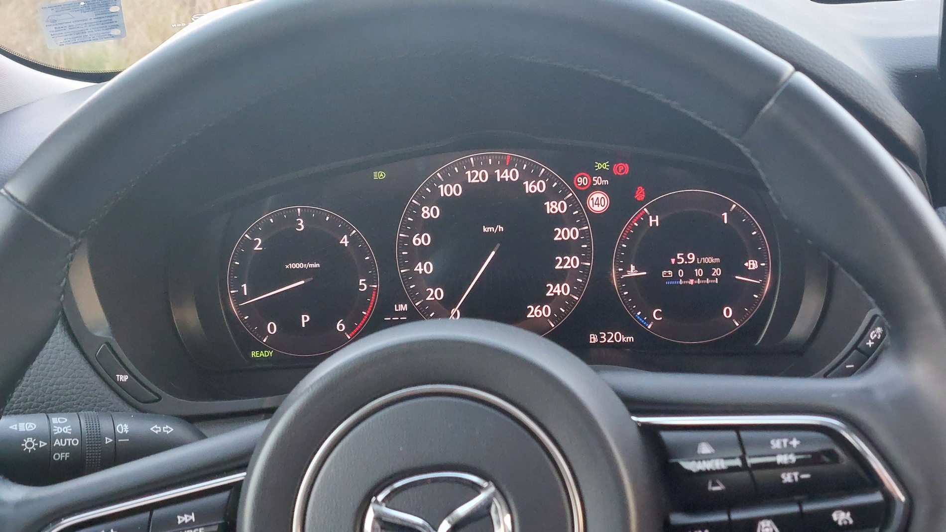 Караме Mazda CX-60 с дизелов шестак