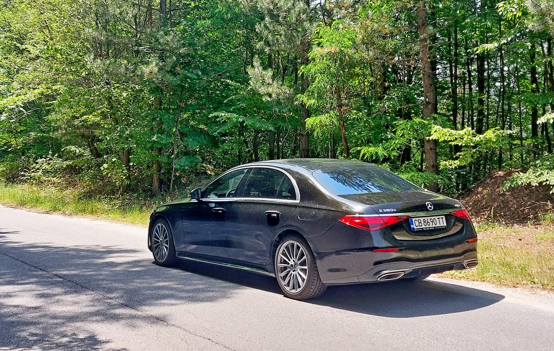 Караме хибридния Mercedes S580e