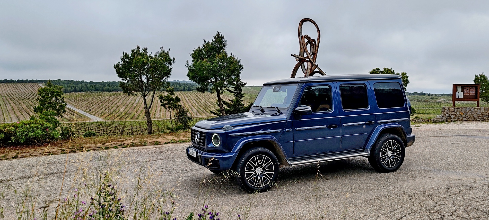 Караме обновената Mercedes G-класа