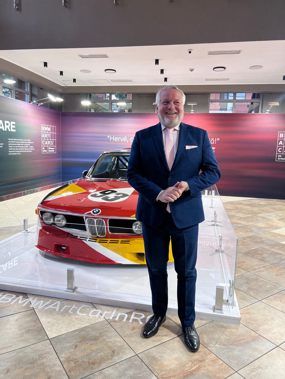 Исторически дебют за арт кола на BMW в Румъния