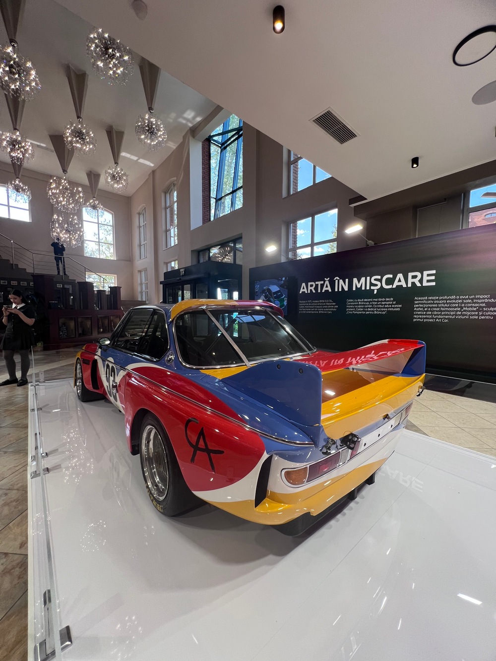 Исторически дебют за арт кола на BMW в Румъния