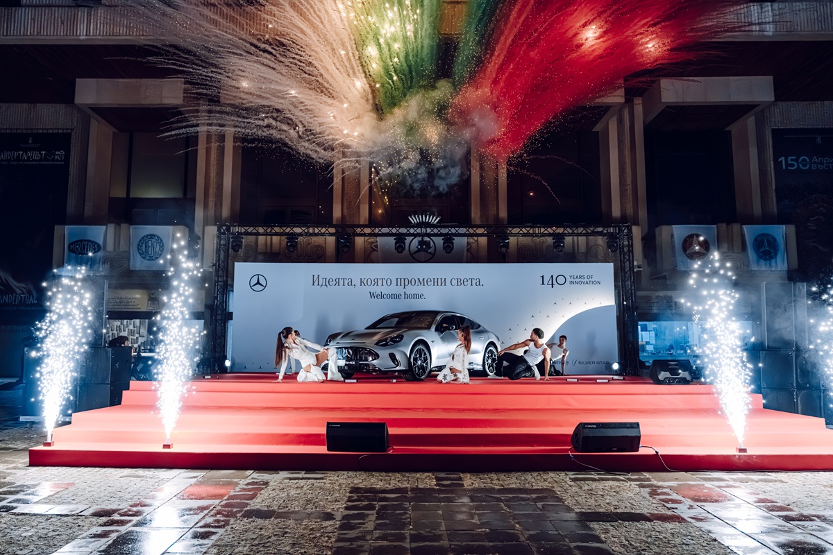 Mercedes-AMG GT 4-Door Coupé дебютира на EXPO 140