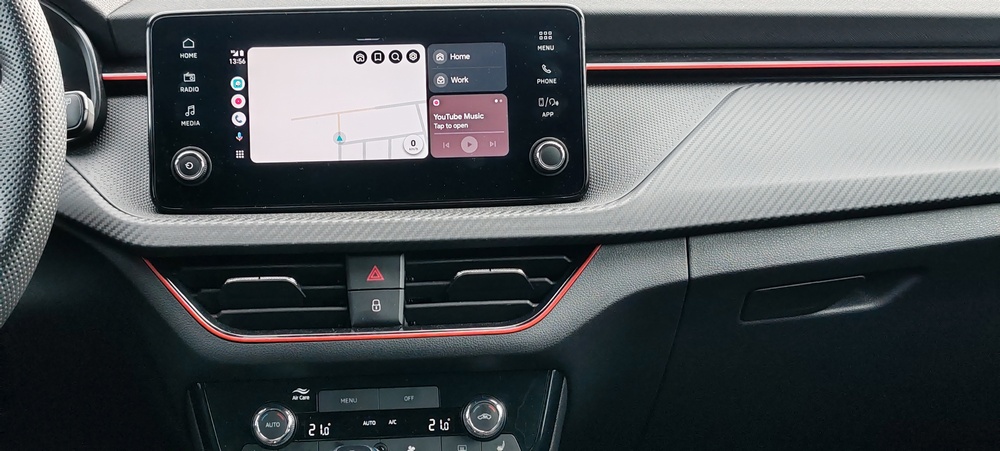 Караме фейслифта на Škoda Scala