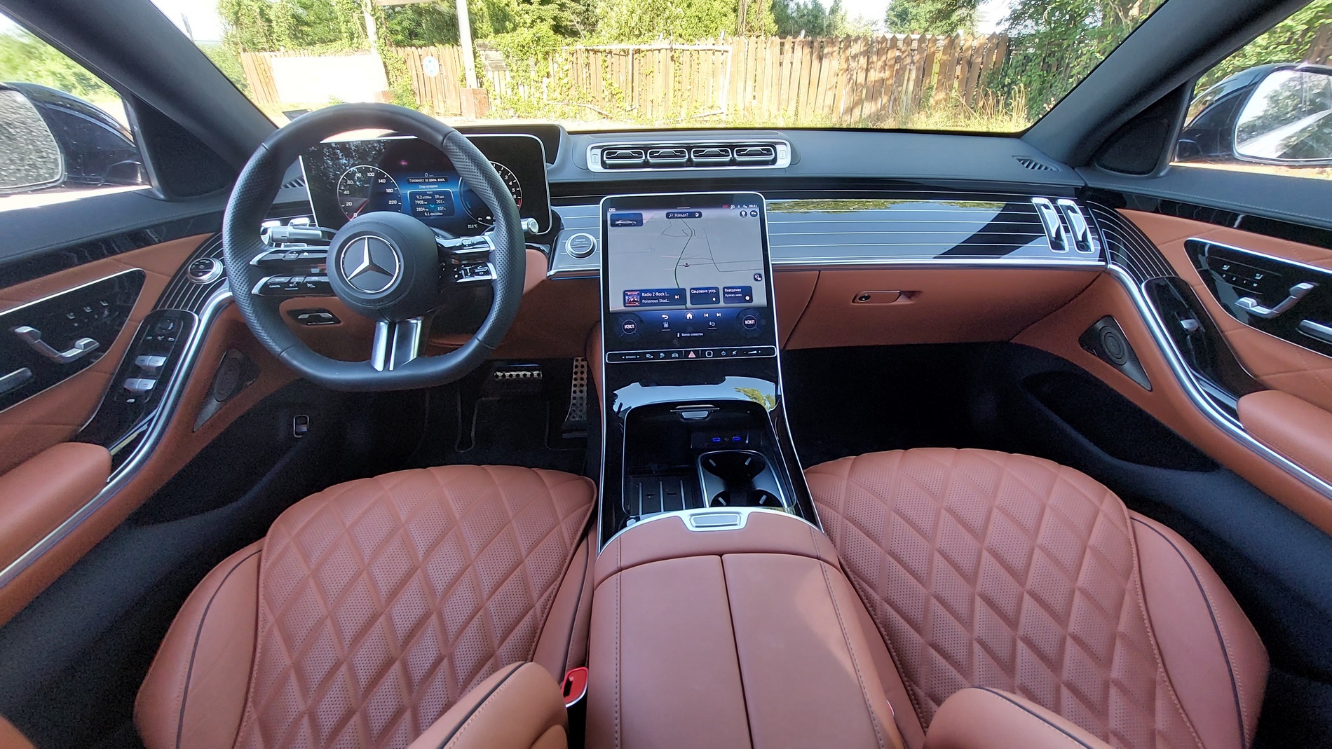 Караме хибридния Mercedes S580e