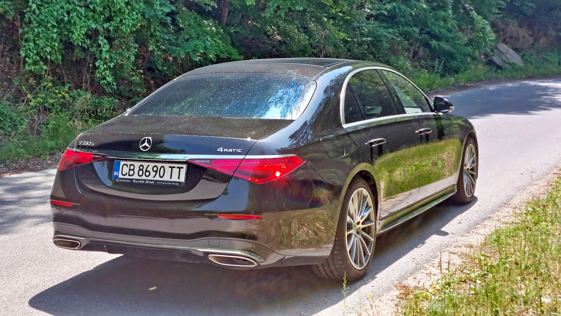 Караме хибридния Mercedes S580e
