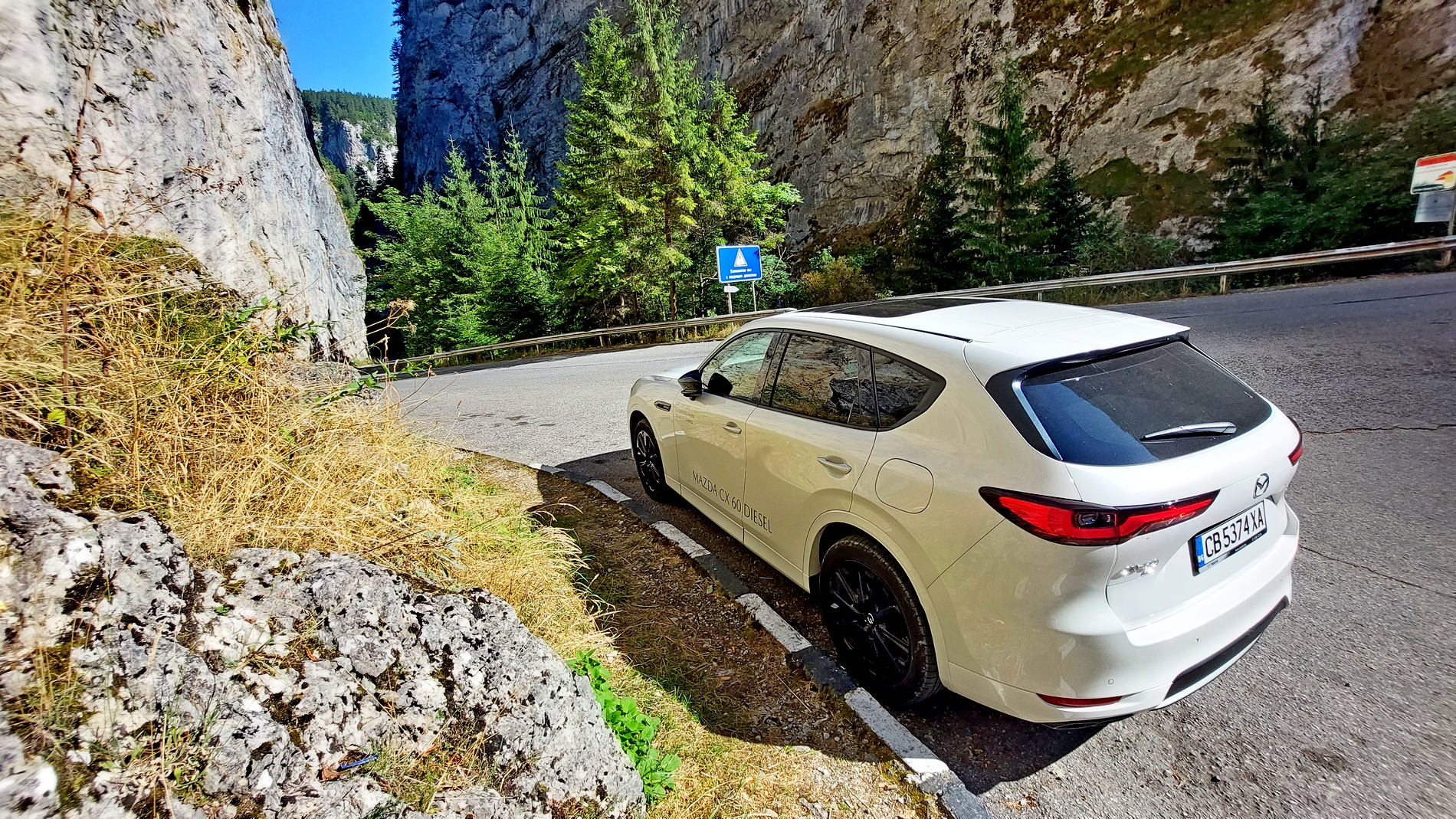 Караме Mazda CX-60 с дизелов шестак