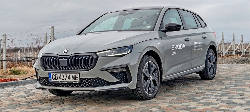 Караме фейслифта на Škoda Scala