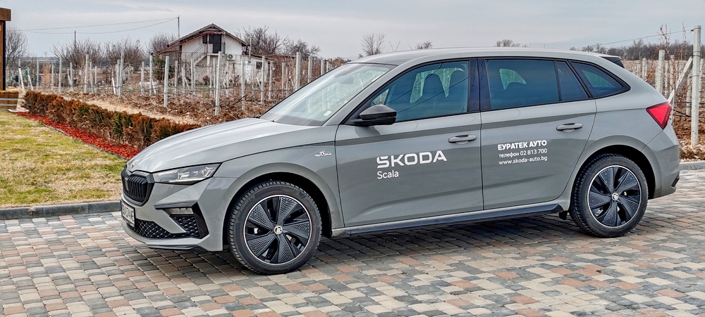 Караме фейслифта на Škoda Scala