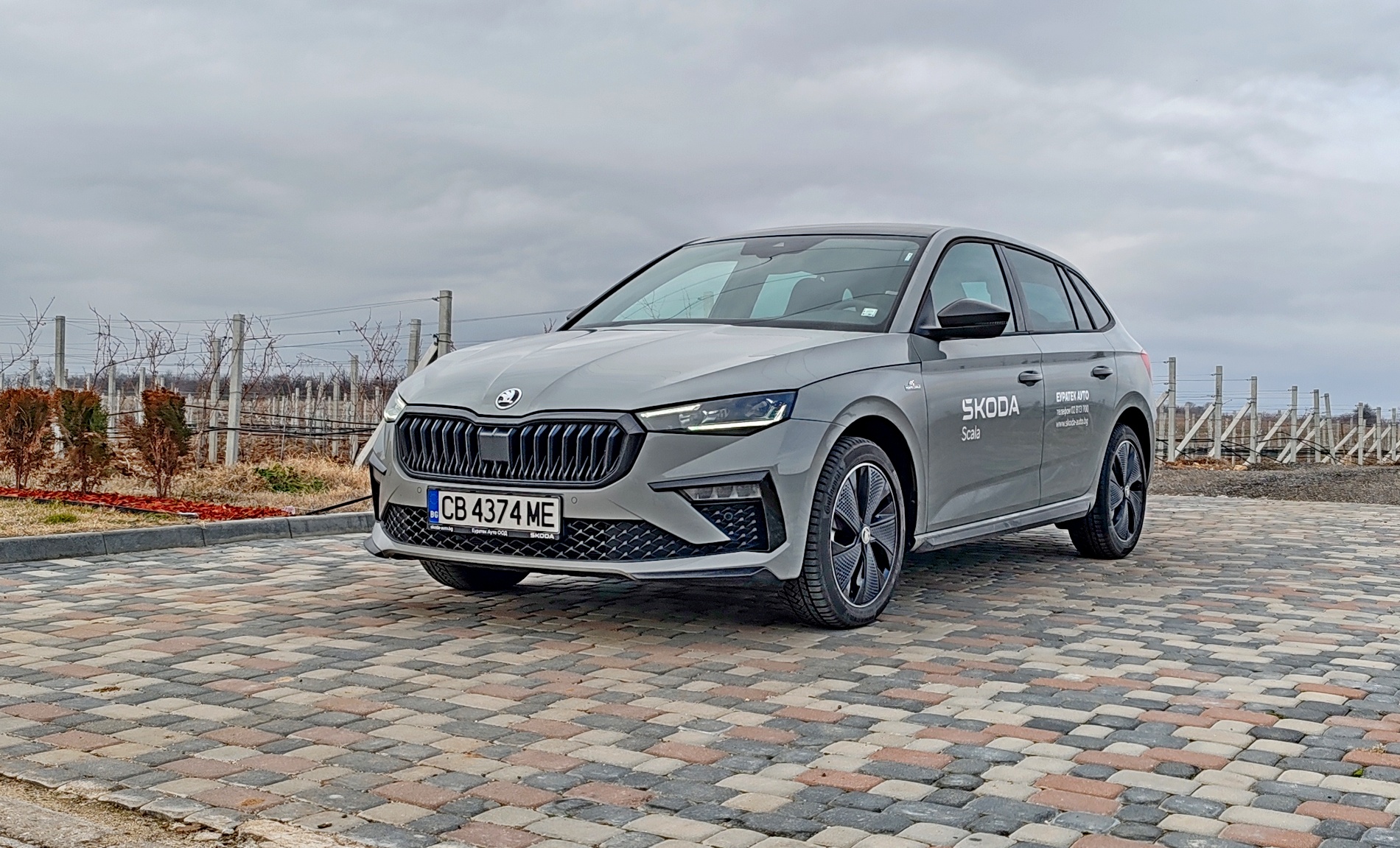 Караме фейслифта на Škoda Scala