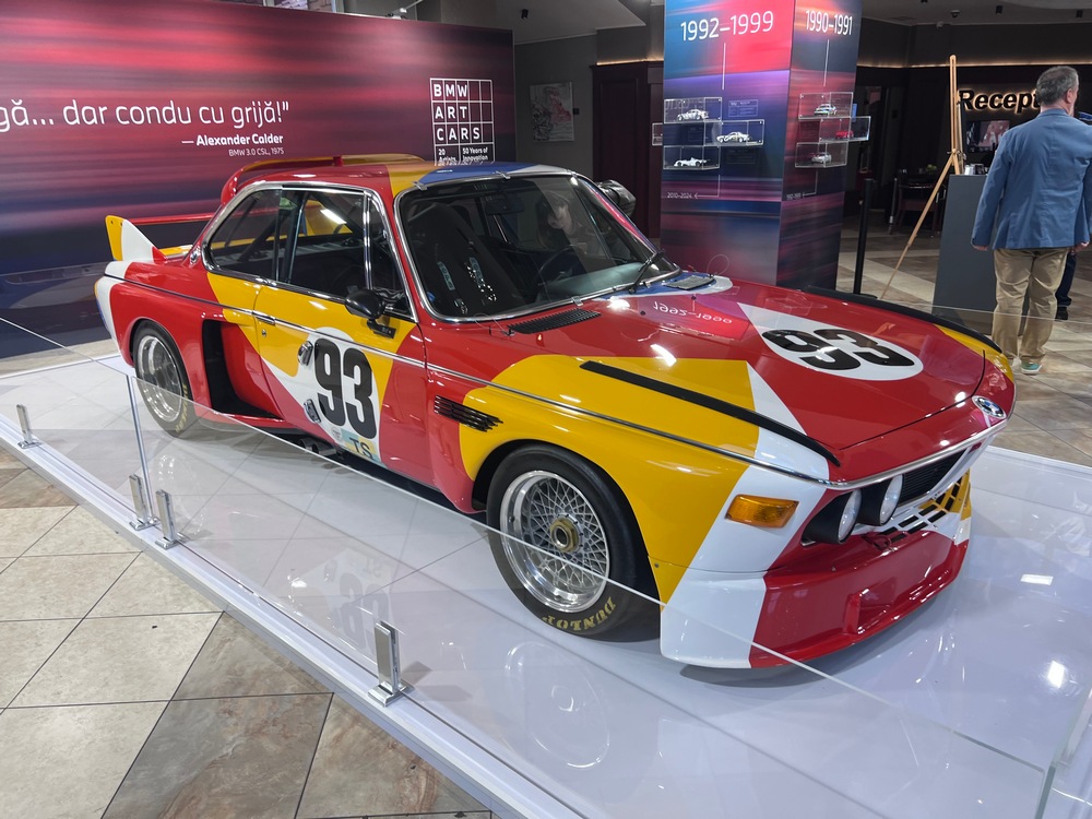Исторически дебют за арт кола на BMW в Румъния