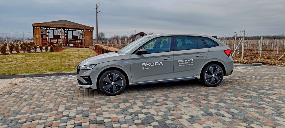 Караме фейслифта на Škoda Scala