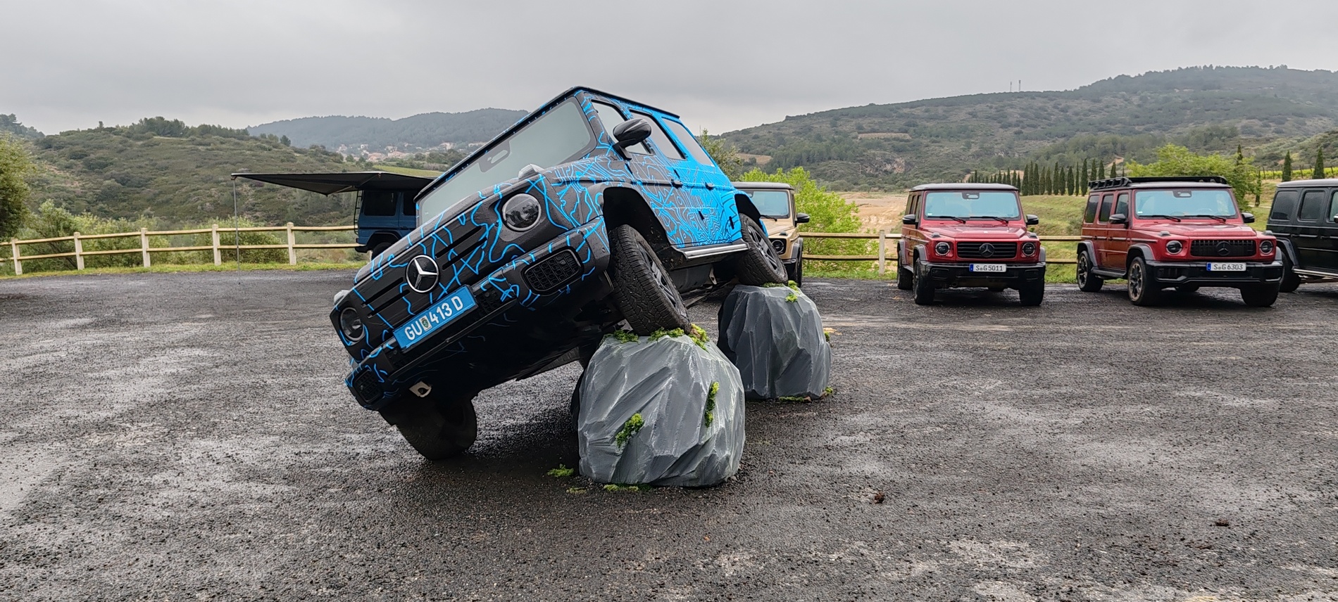 Караме първата електрическа Mercedes G-класа