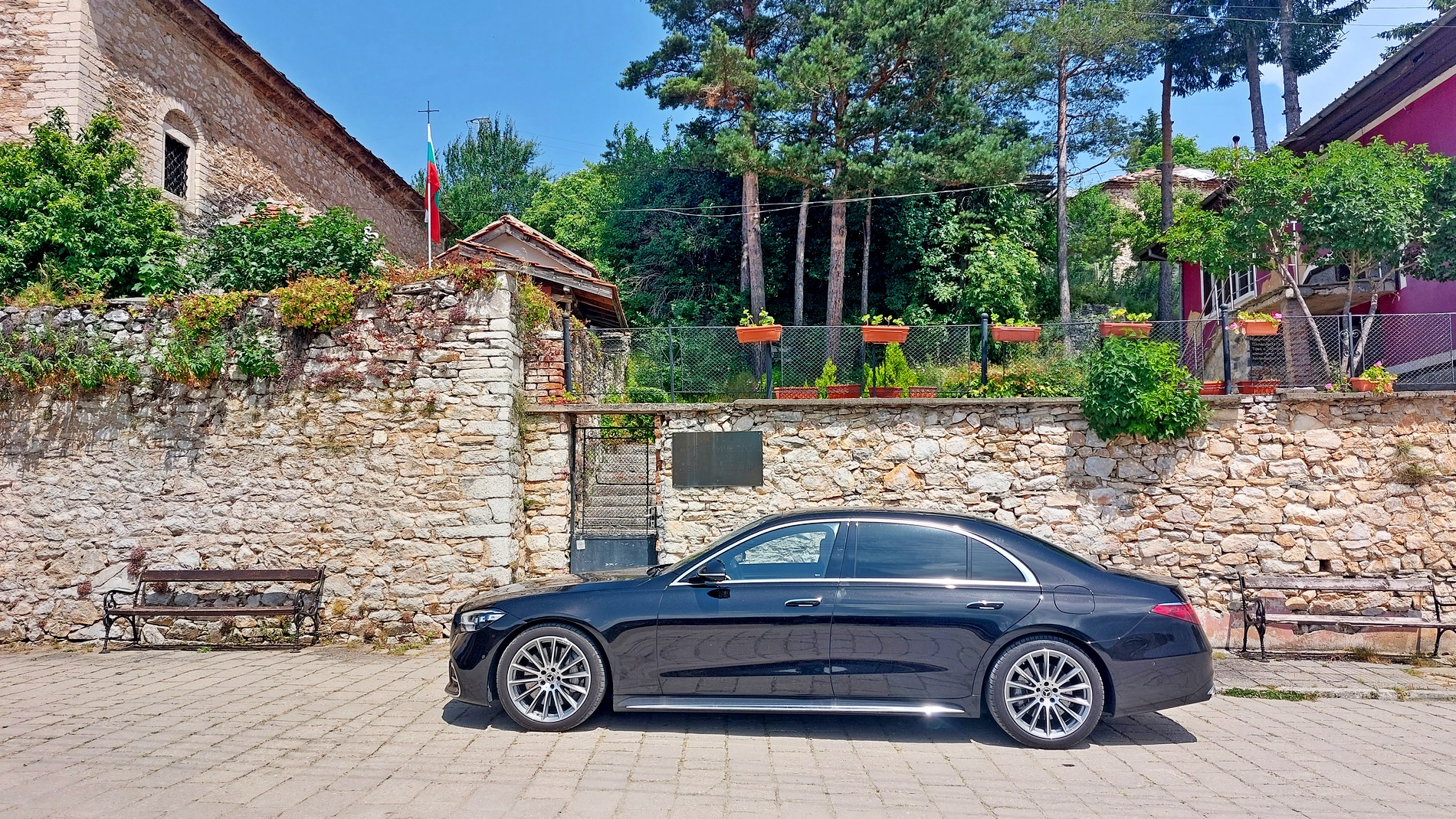 Караме хибридния Mercedes S580e