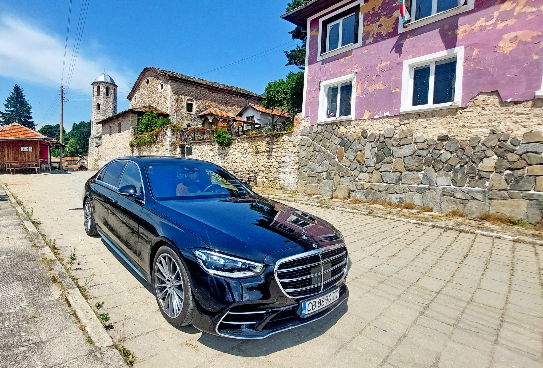 Караме хибридния Mercedes S580e