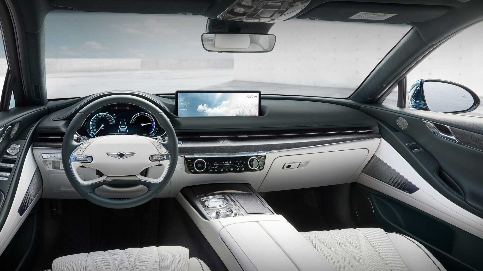 Флагманът Genesis G80 вече е електрически